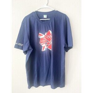 Olympics 2012 London  Blue T-Shirt Size XL Olympic Venue Collection Organic Top